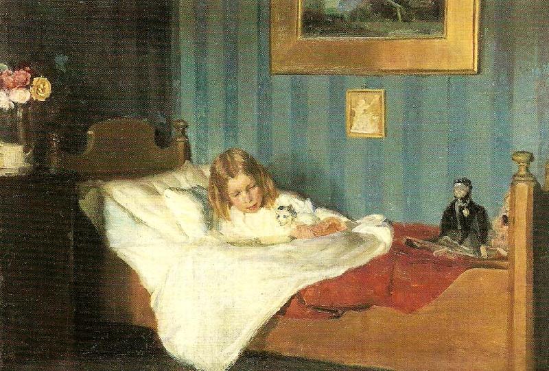 en rekonvalescent. ca, Michael Ancher